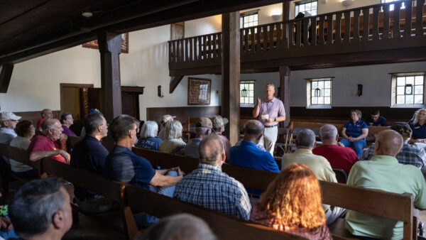 Chat at the Cloister in Ephrata