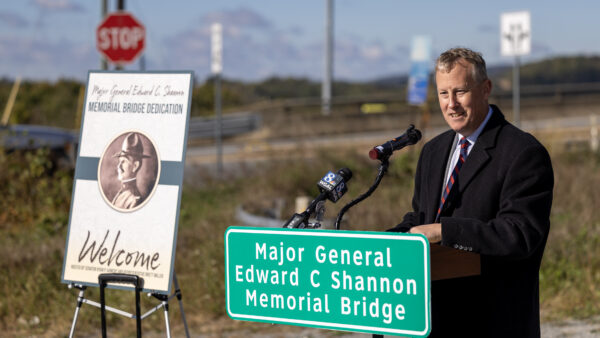 Major General Edward C. Shannon Memorial Bridge Dedication in Columbia